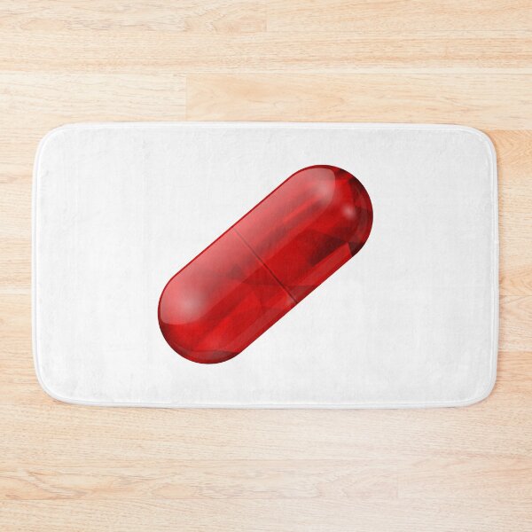 Item preview, red pill designed and sold by piakestore.
