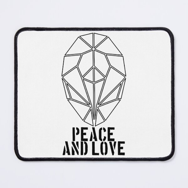 Item preview, ALIEN, PEACE AND LOVE designed and sold by the Zarock Shop.