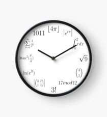 Mathematical Clock Clock