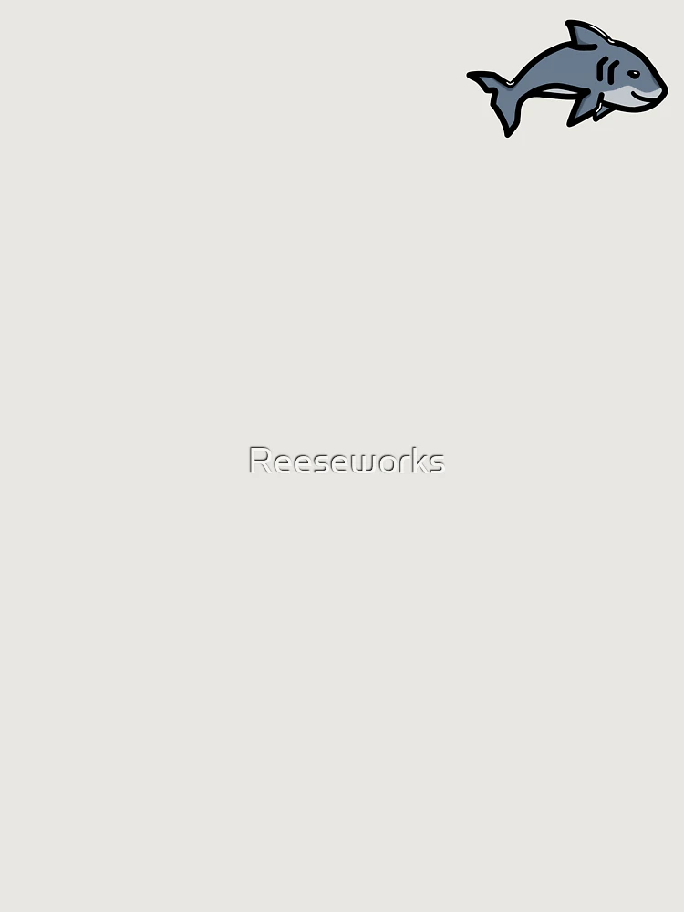 Aperçu 6 sur 6. Sweat à capuche oversize premium avec l'œuvre Requin créée et vendue par Reeseworks.