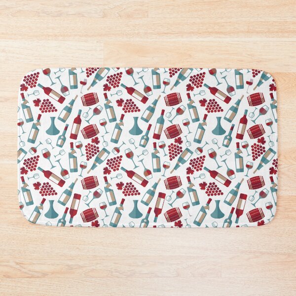 Item preview, wine icon pattern designed and sold by EmilyFun.