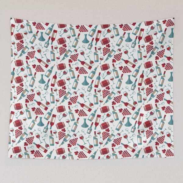 Item preview, wine icon pattern designed and sold by EmilyFun.
