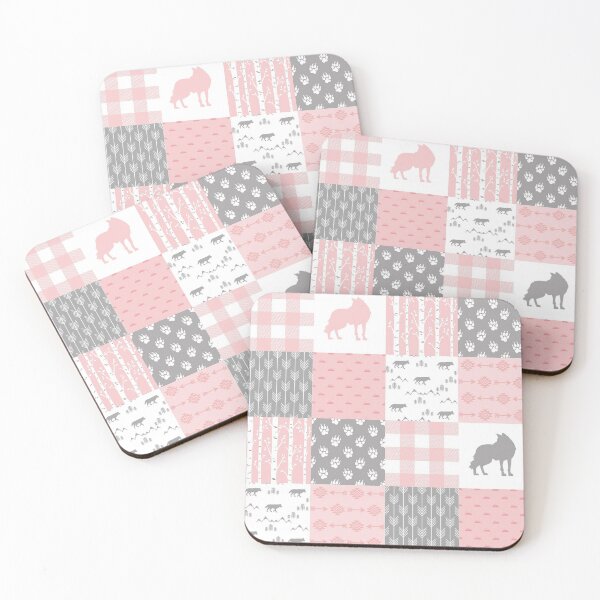 Item preview, Wolf  forest pattern pink designed and sold by EmilyFun.