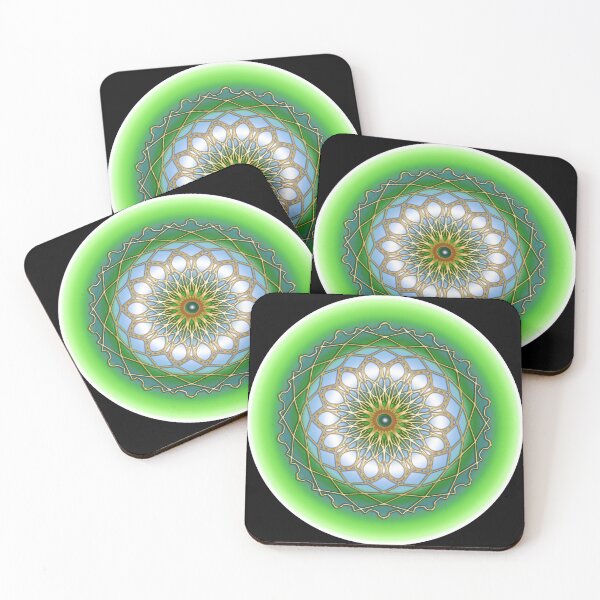Item preview, Sano Designs Green mandala designed and sold by Aquietbeauty.