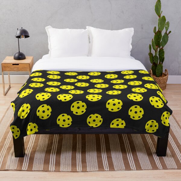 Item preview, Yellow Pickleball Vector Pattern designed and sold by EmilyFun.