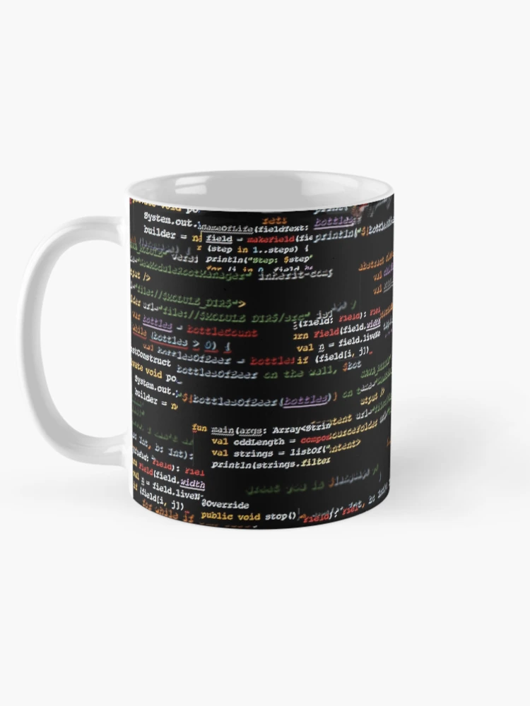 Thumbnail 5 of 6, Coffee Mug, Code4 designed and sold by findingNull.