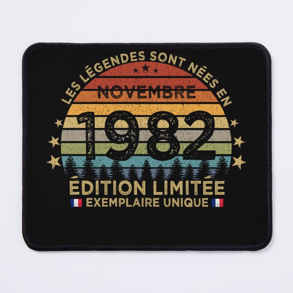 Item preview, Anniversaire 40 Ans Les Legendes Sont Nees en Novembre 1982 designed and sold by cssdru.