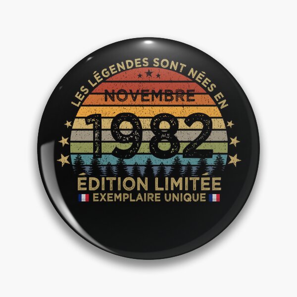 Item preview, Anniversaire 40 Ans Les Legendes Sont Nees en Novembre 1982 designed and sold by cssdru.