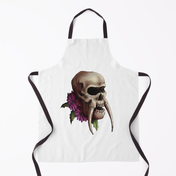 Item preview, Cyclops Skull with Flowers designed and sold by Shadehlyne.