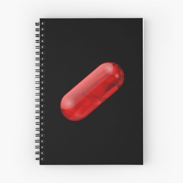 Item preview, red pill designed and sold by piakestore.