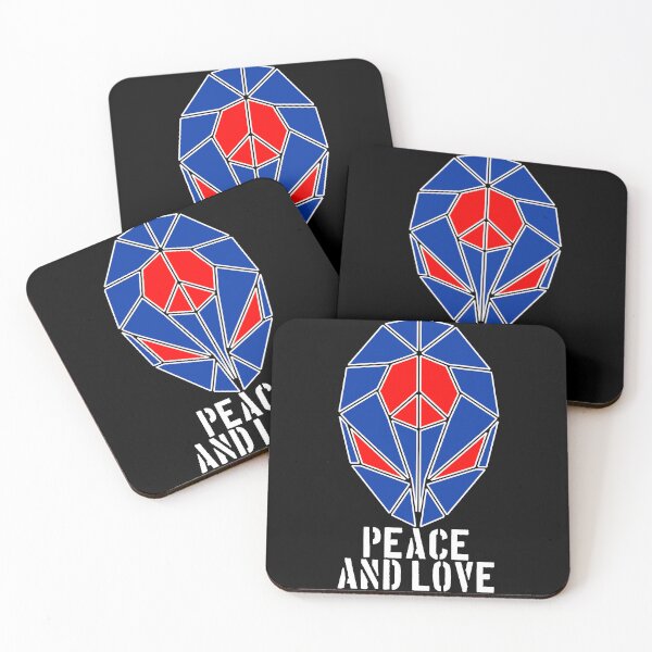 Item preview, ALIEN, PEACE AND LOVE designed and sold by the Zarock Shop.