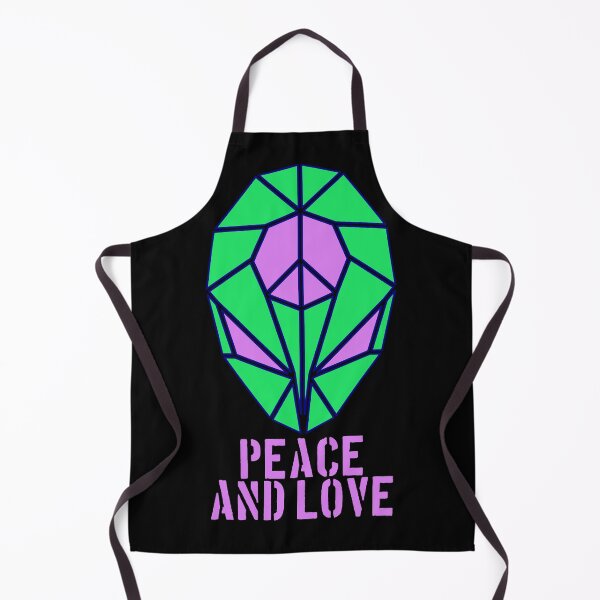 Item preview, ALIEN, PEACE AND LOVE designed and sold by the Zarock Shop.