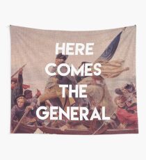 Hier kommt der General - George Washington Wandbehang
