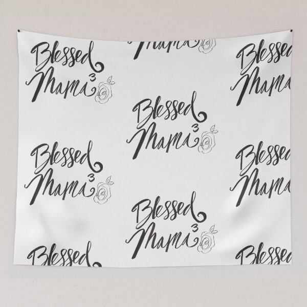 Item preview, Blessed to the third Mama designed and sold by joyfulrevival.