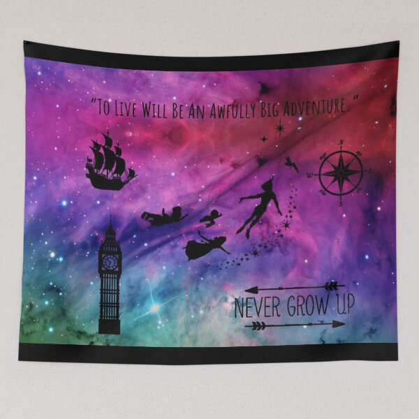 Item preview, Never Grow Up: Peter Pan designed and sold by biceptual.
