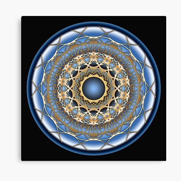 Item preview, Sano designs Blue mandala designed and sold by Aquietbeauty.