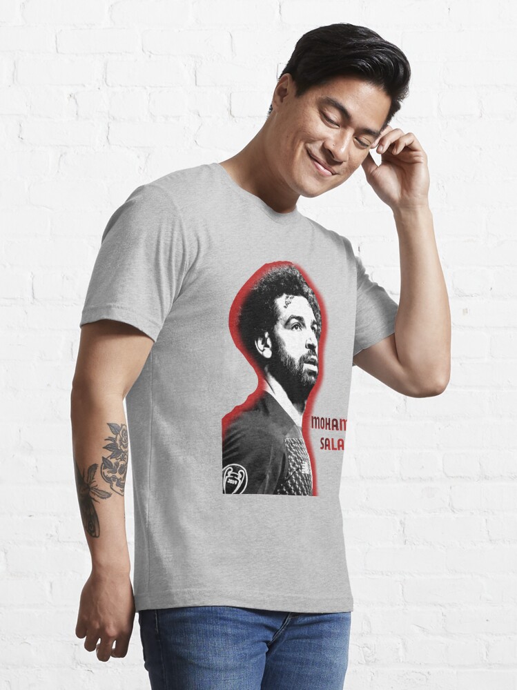 Sæbe Styre ramme Mohamed Salah T-Shirt. " Essential T-Shirt for Sale by Sulaiteen | Redbubble