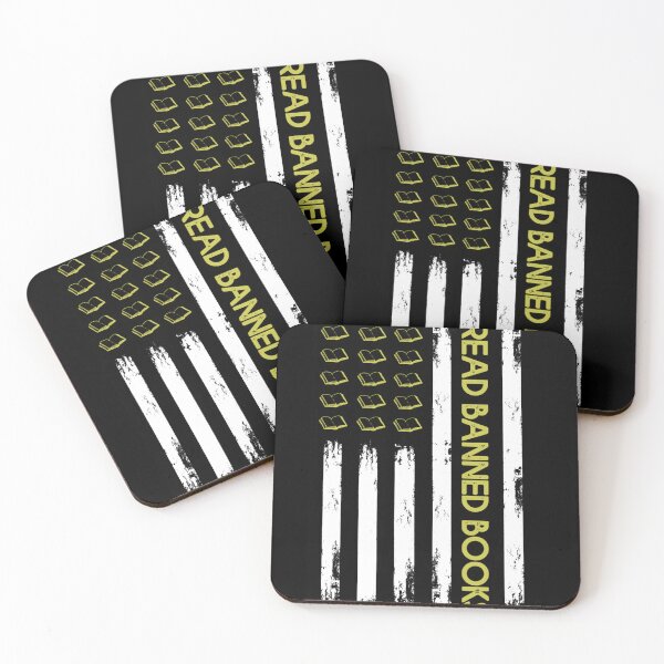 Item preview, Leí libros prohibidos Lector de bibliotecario de lectura de bandera retro de EE. UU. designed and sold by fostebris.