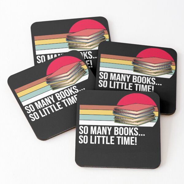 Item preview, So Many Books Little Time Loves to Read Books Retro Vintage designed and sold by fostebris.