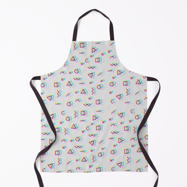 Item preview, Glitchy Mid Century Abstract Shapes in CMY designed and sold by brodolo.