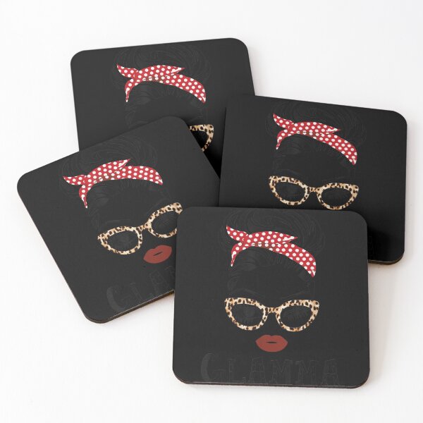 Aperçu de l'œuvre T-shirt pour femme Glamma Face Wink Eyes Family Matching Grandma Gifts créée et vendue par AltCarsten.