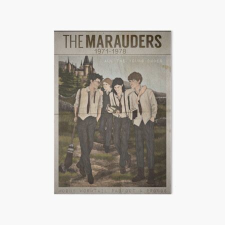 marauders vintage Art Board Print
