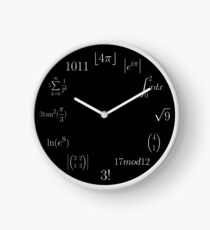 Mathematical Clock Clock