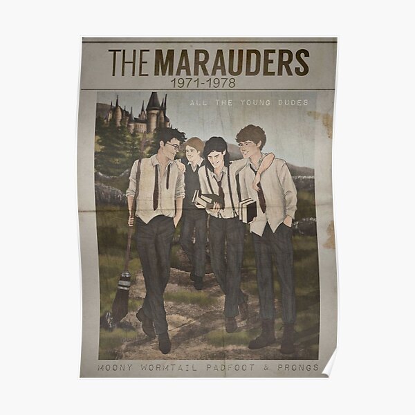 marauders vintage Poster