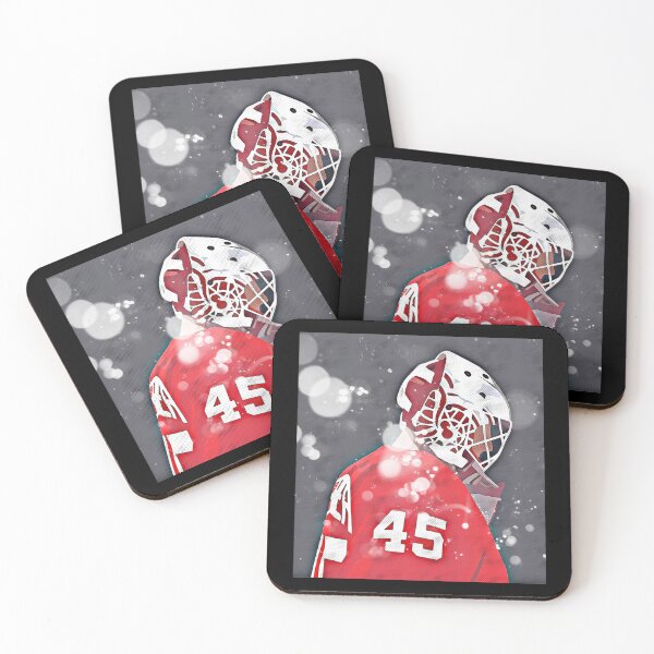 Item preview, Jonathan Bernier - Red Wings Sticker designed and sold by baileyhodg.