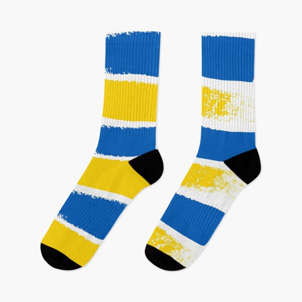 Item preview, Blue and Yellow Paint Streaks - Ukraine Flag - Abstract Ukrainian Flag Colors 6 designed and sold by SayWhatYouFeel.