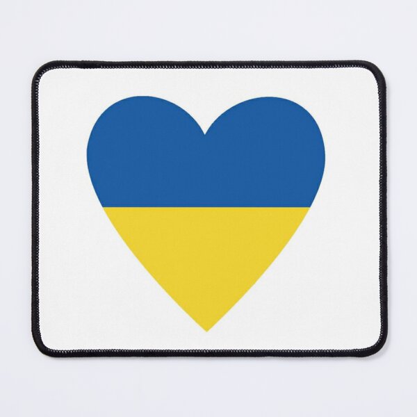 Item preview, Ukrainian Flag Heart  designed and sold by Coexist In Tee's .