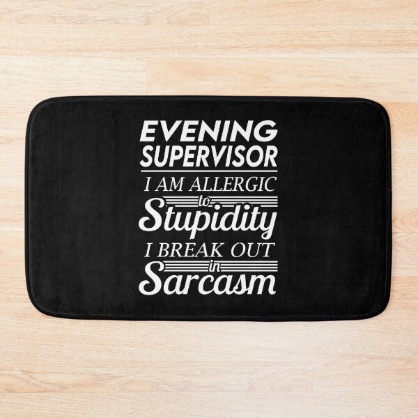 Item preview, Evening Supervisor T Shirt - Sarcasm Job Gift Item Tee designed and sold by alexandraf49.