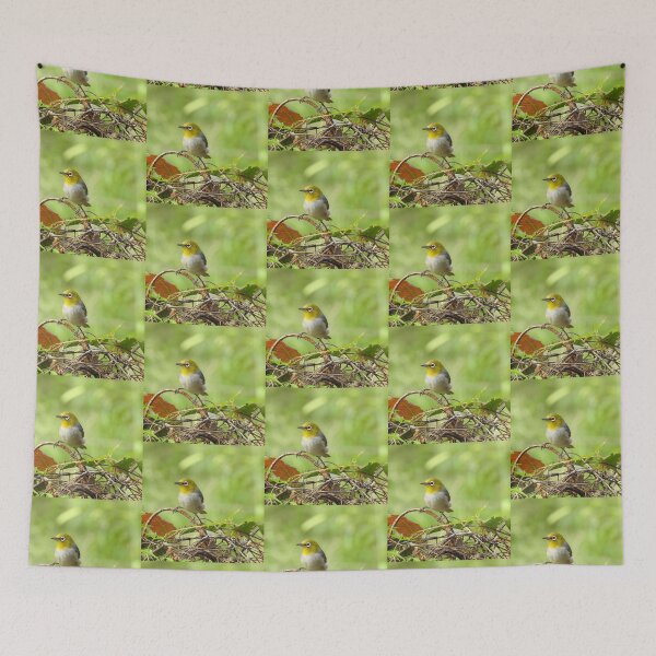 Item preview, Silver Eye in the Australian wetlands designed and sold by Dragonsfield.