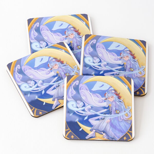 Item preview, Ganyu Genshin Impact Tarot Card designed and sold by erifishe.