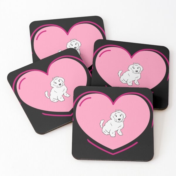 Item preview, Heart Dwarf Poodle Caniche Barboncino Classic . designed and sold by ElgaAmato.