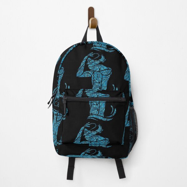 Item preview, Freestyle Swimmer with Creative Blue Wave Design Gift designed and sold by swimarts.