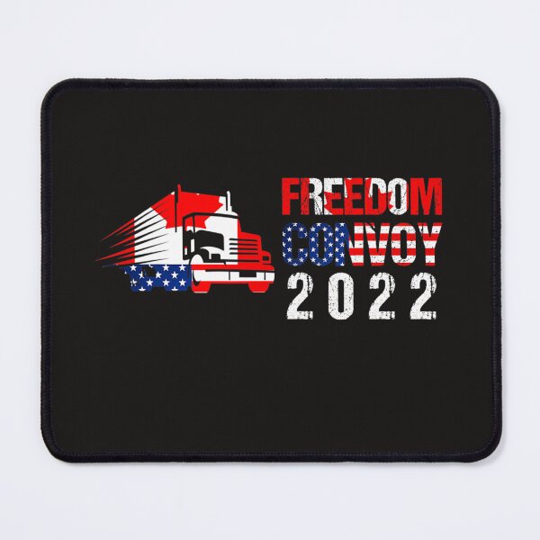Item preview, Freedom Convoy 2022 - I Support Truckers Canada USA flag designed and sold by dominiquepote.