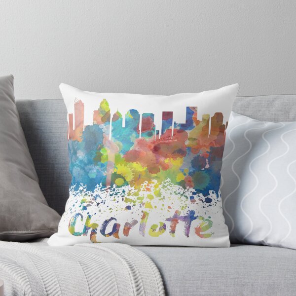 Item preview, Skyline del color del agua de Charlotte designed and sold by CanvasGuys.