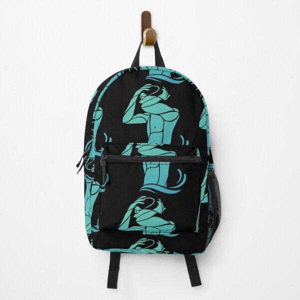Item preview, Freestyle Swimmer with Creative Blue Wave Design Gift designed and sold by swimarts.