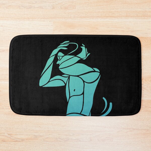 Item preview, Freestyle Swimmer with Creative Blue Wave Design Gift designed and sold by swimarts.