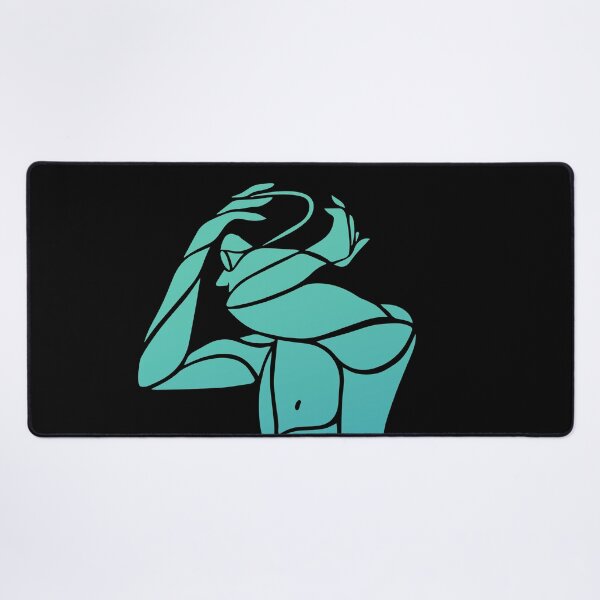 Item preview, Freestyle Swimmer with Creative Blue Wave Design Gift designed and sold by swimarts.