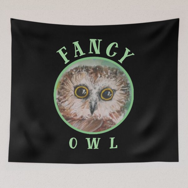 Item preview, Fancy owl . designed and sold by Umiska.