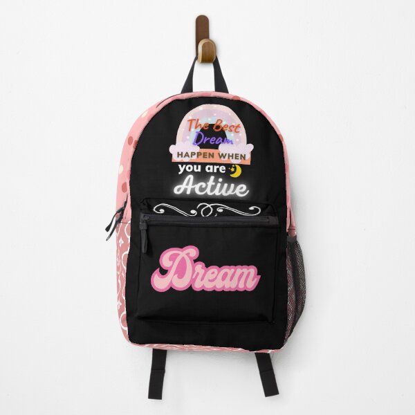 Item preview, The Best Dream Happen When You Are Active - Short Motivational Quotes | Motivational Quote About Life designed and sold by Delandor.
