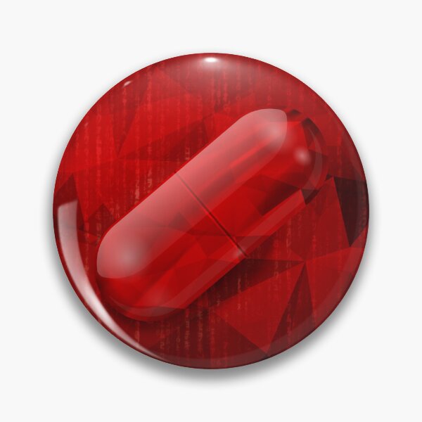 Item preview, red pill in red designed and sold by piakestore.