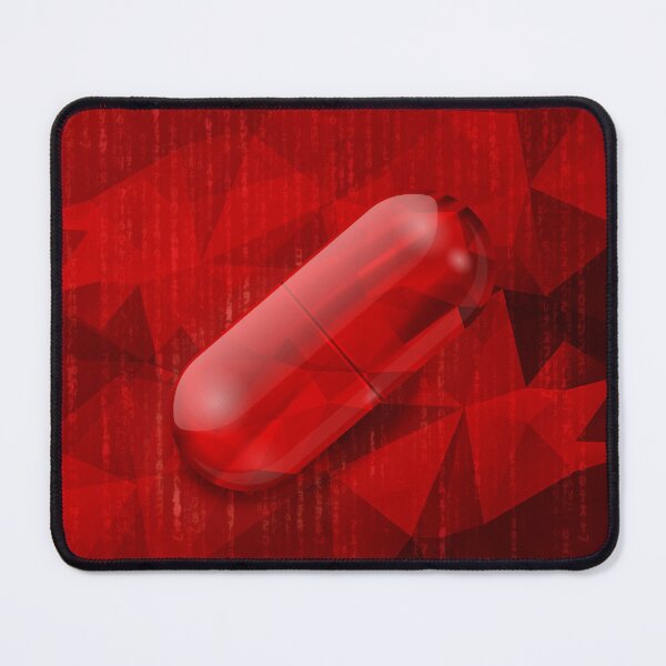 Item preview, red pill in red designed and sold by piakestore.