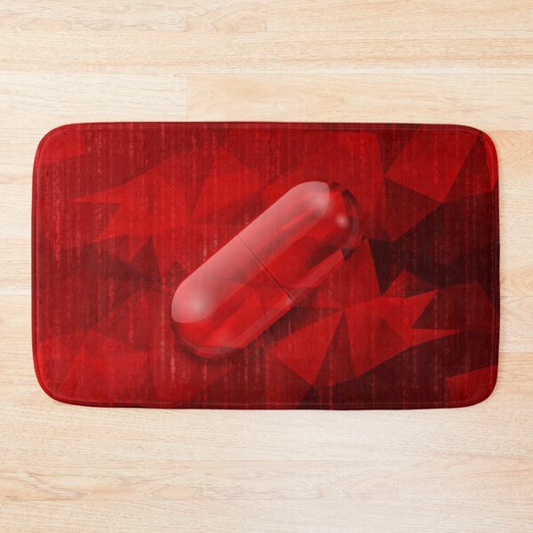 Item preview, red pill in red designed and sold by piakestore.