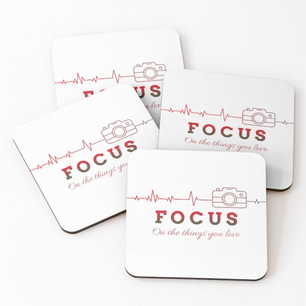 Item preview, Focus on the things you love - photography t-shirt designed and sold by LensLifeTShirts.