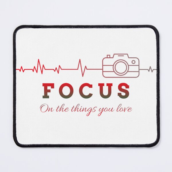 Item preview, Focus on the things you love - photography t-shirt designed and sold by LensLifeTShirts.