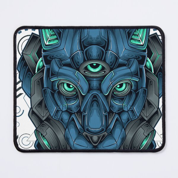 Item preview, Mechanical Panther three eyes blue color designed and sold by Sulong Boat.