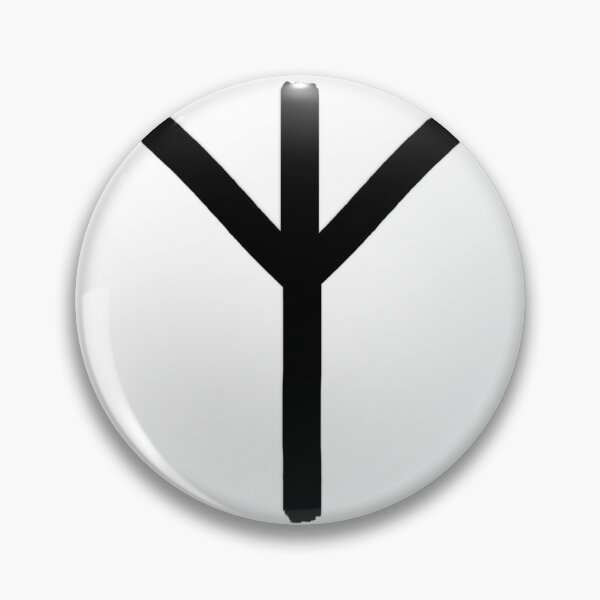 Item preview, Black Algiz Rune - Paintbrush designed and sold by Diverlier.